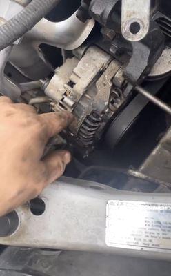 Broke ass alternator