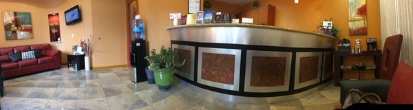 Front Desk & Waiting Area