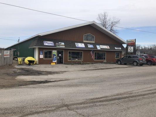 Taylor Lumber Company storefront.