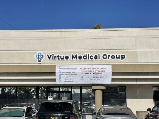 Virtue medical group storefront