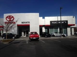 New Novato Toyota Entrance & Showroom