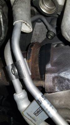 Charge to fix exhaust. Never happened.