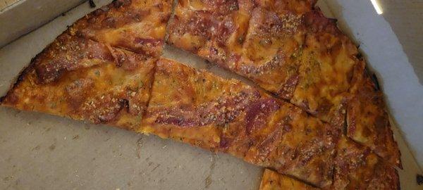 Bacon  pizza