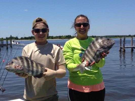 Nice Sheepshead fish right there