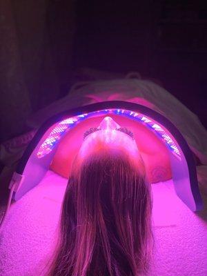 Celluma LED Light Therapy. Great for anti-aging and to kill p.acne bacteria.