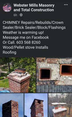 Webster Mills Masonry and Total Construction