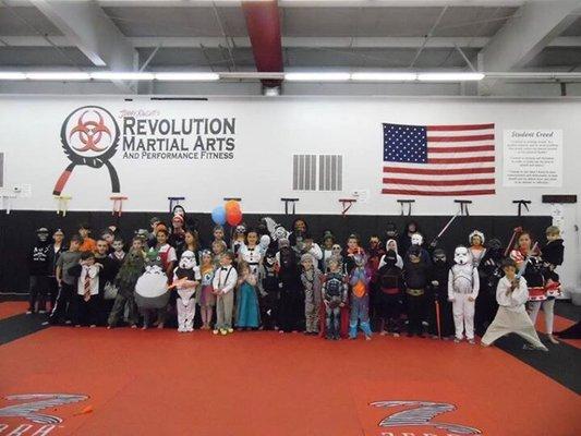 Halloween Party for all of the kids program.