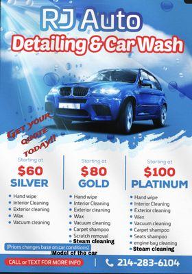 RJ Auto Detailing & Car Wash