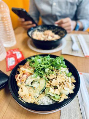 Pre-show meal  - Small Poke Bowl