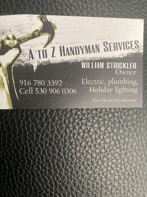 A to Z Handyman Services