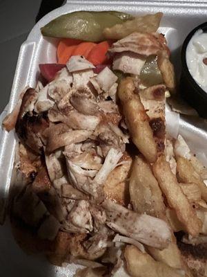 Halal Chicken Shawarma Platter