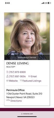 Denise Leming - Berkshire Hathaway Home Services