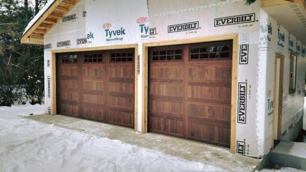 Beautiful Dark Oak Carriage house doors our guys did.