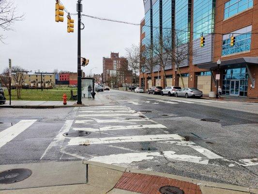 Looking West on Baltimore St. in Baltimore