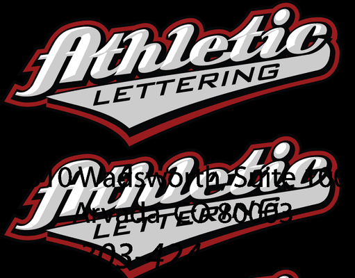 Athletic Lettering