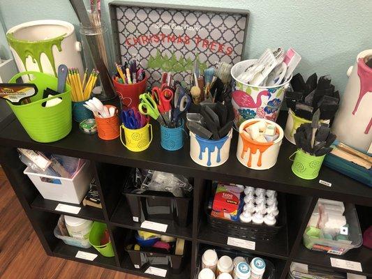 Craft Supply Station