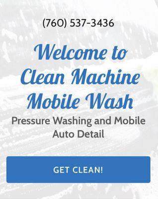 Clean Machine Mobile Wash