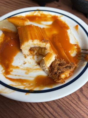 Beef tamale is absolutely delicious!!