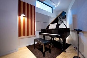 Small piano room