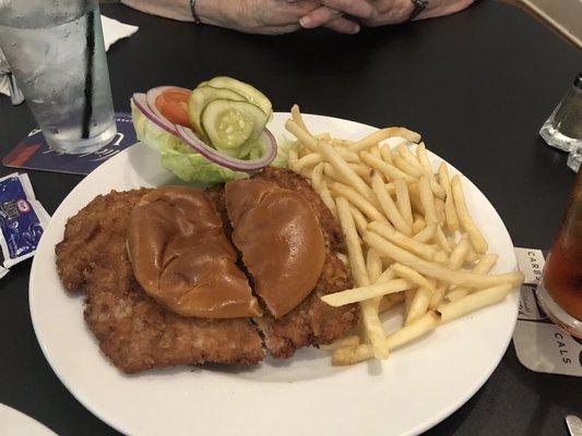 Breaded Pork Sandwich