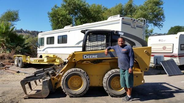 Skid steer services