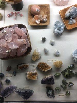 Crystals galore