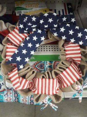 Patriotic wreaths