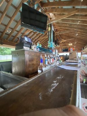 Outdoor bar