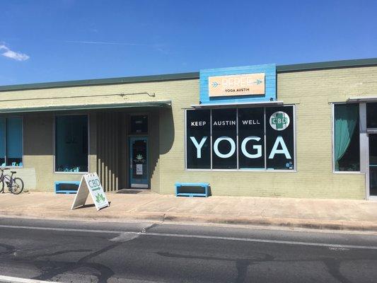 Keep Austin Well located inside B Free Yoga