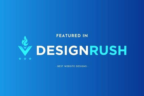 My website designs have been recognized by Design Rush and featured in their list of the Best Music Website Designs!