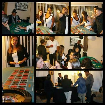 Roulette & black jack tables, great time!