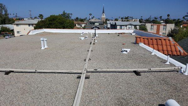 I also work on roofs. Air vents or a leak in the roof.