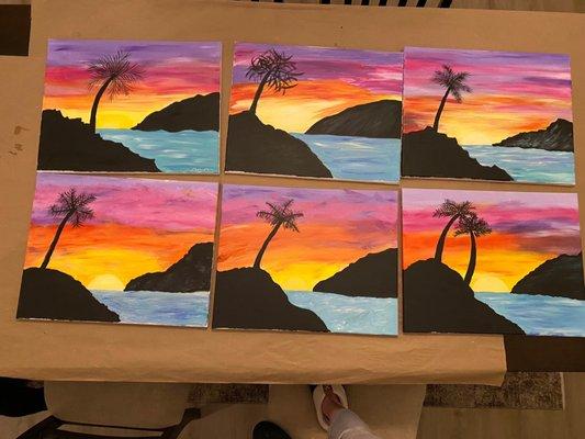 Paint/wine night