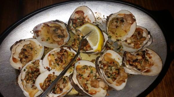 Baked clams