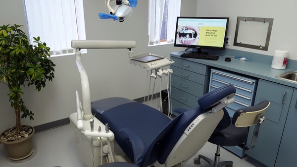 Dental rooms after renovation