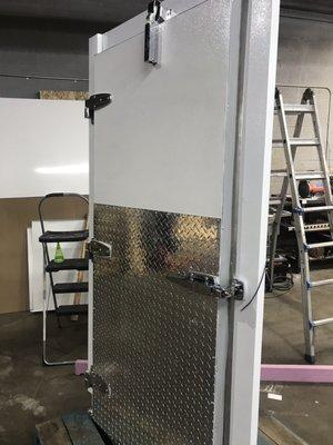 36" pre hung cooler door