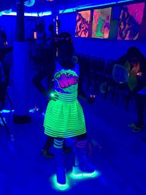 Black light Party