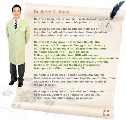 Brian C Kang, DC LAc  -  Cross Chiropractic & Acupuncture