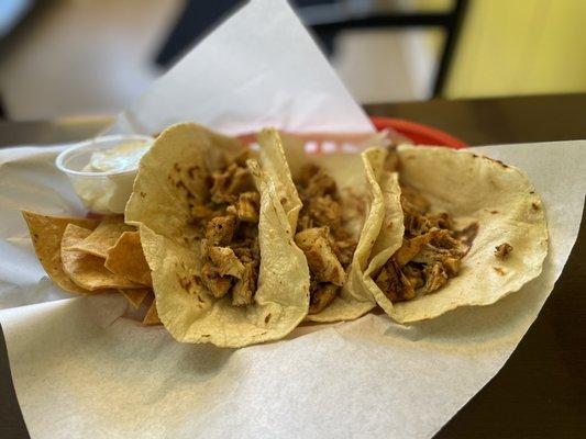 Tacos de pollo