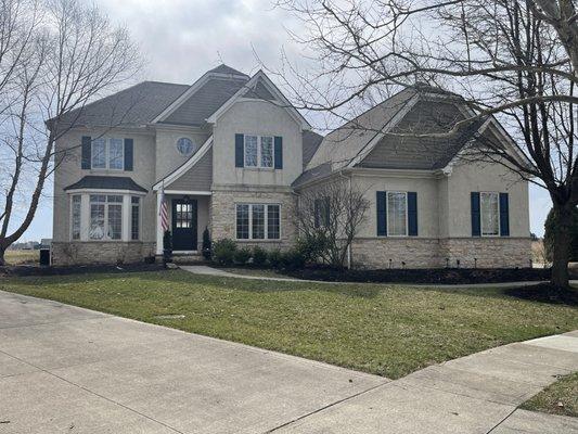 A new roofing system installed by Snyder's in Dublin, Ohio.