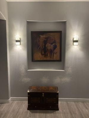 Sconce installation