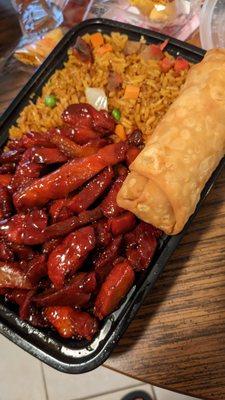 Dinner Combo - Boneless Pork Ribs with Pork Fried Rice & Eggroll