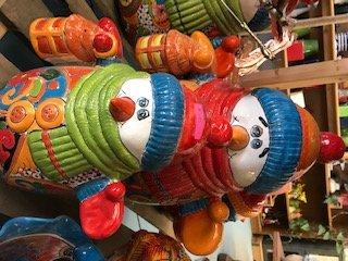 Talavera Snowman