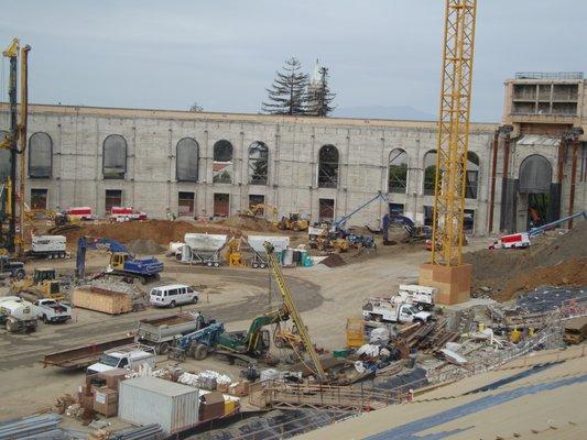 We safely completed wall sawing operations at UC Berkeley's Memorial Stadium Retrofit project.