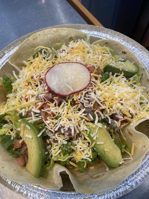 Steak burrito bowl