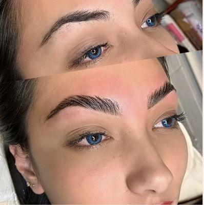 Brow Tint and Lamination