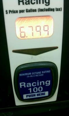 It jumped a dollar a gallon :(