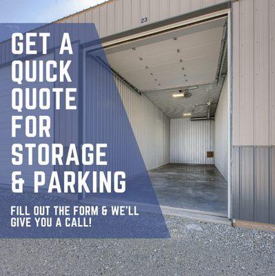 Discover the ease of securing self-storage solutions at Hawkeye Storage! With our user-friendly website, obtaining a quote is a breeze.