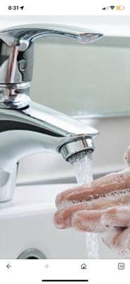 A clean sink