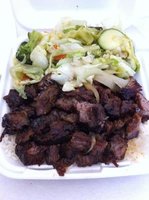 Beef rib combo! So good & tender!!